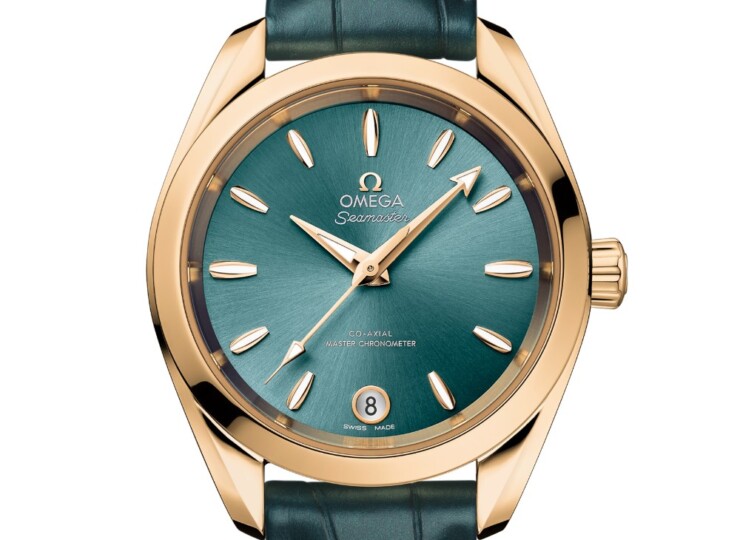 OMEGA シーマスター アクアテラ 150M シェード 34mm ラグーングリーン文字盤 220.53.34.20.10.001
