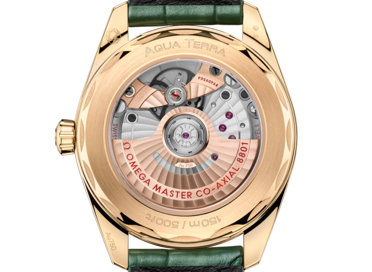 OMEGA シーマスター アクアテラ 150M シェード 38mm ベイグリーン文字盤 ムーンシャインゴールド 220.53.38.20.10.001