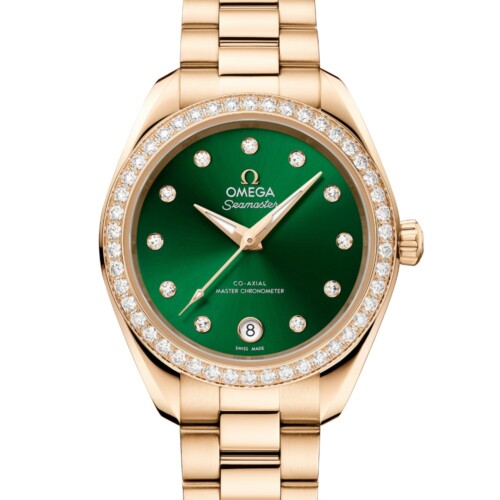 OMEGA シーマスター アクアテラ 150M 30mm グリーン文字盤 220.55.30.20.60.001