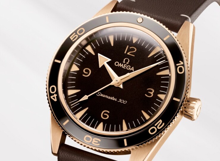 OMEGA シーマスター 300 41mm ブラウン文字盤 ブロンズゴールド 234.92.41.21.10.001