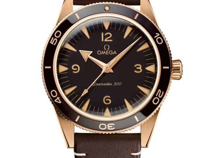 OMEGA シーマスター 300 41mm ブラウン文字盤 ブロンズゴールド 234.92.41.21.10.001