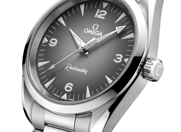 OMEGA シーマスター レイルマスター 38mm グレー文字盤 235.10.38.20.06.001