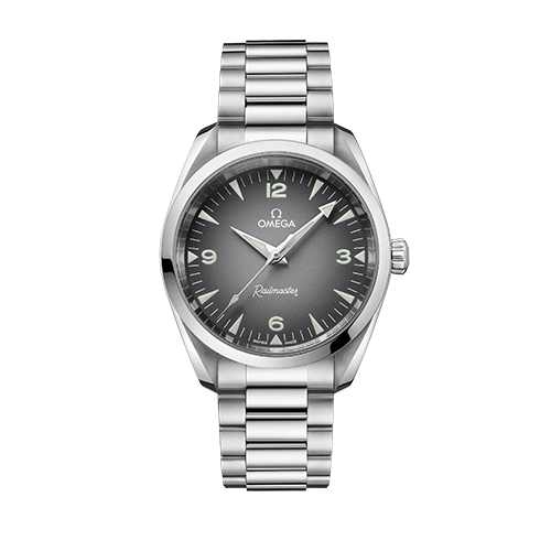OMEGA シーマスター レイルマスター 38mm グレー文字盤 235.10.38.20.06.001