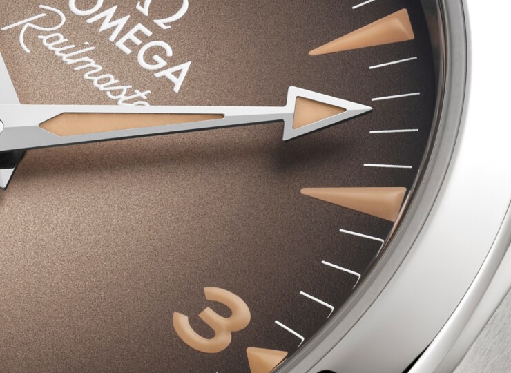 OMEGA シーマスター レイルマスター 38mm ブラウン文字盤 235.10.38.20.13.001