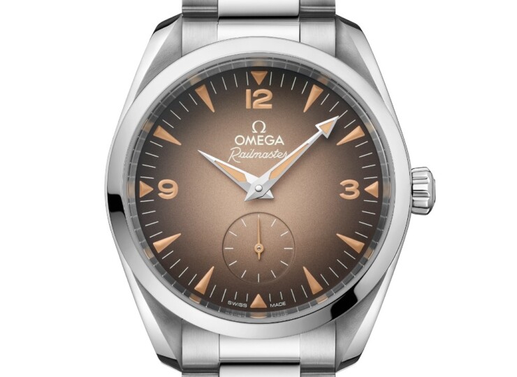 OMEGA シーマスター レイルマスター 38mm ブラウン文字盤 235.10.38.20.13.001