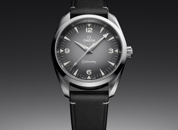 OMEGA シーマスター レイルマスター 38mm グレー文字盤 235.12.38.20.06.001