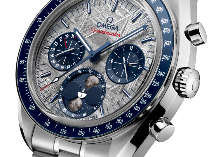 OMEGA スピードマスター ムーンフェイズ 43mm メテオライト グレー文字盤 304.30.43.52.06.001
