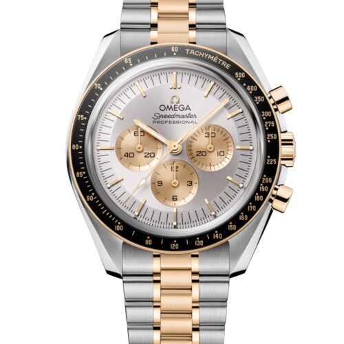 スピードマスター ムーンウォッチ プロフェッショナル 42mm シルバー文字盤 ステンレススティール×ムーンシャインゴールド