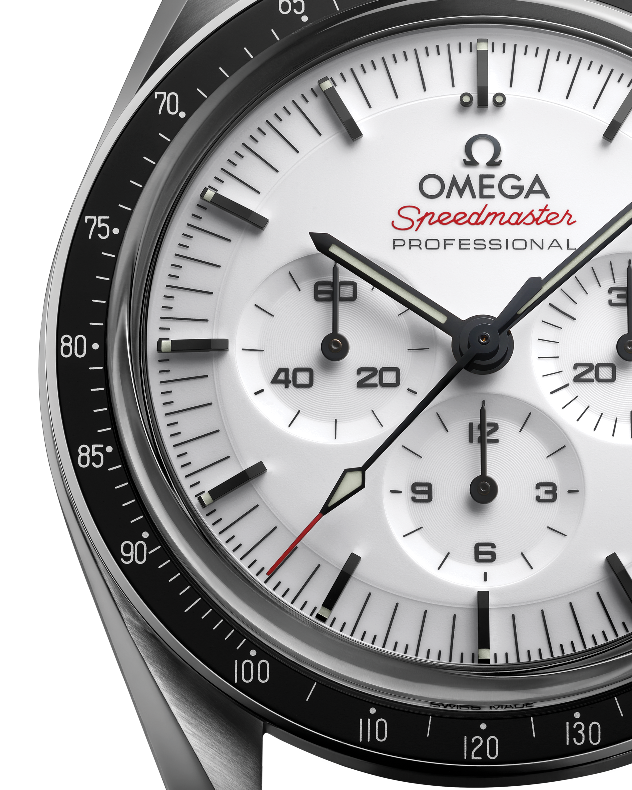 OMEGA スピードマスター ムーンウォッチ プロフェッショナル 42mm ホワイト文字盤 レザーストラップ 310.32.42.50.04.002