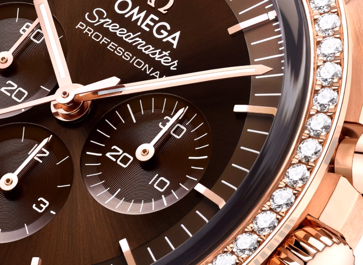 OMEGA スピードマスター ムーンウォッチ プロフェッショナル 42mm ブラウン文字盤 310.55.42.50.13.001
