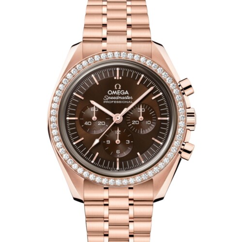 スピードマスター ムーンウォッチ プロフェッショナル 42mm ブラウン文字盤