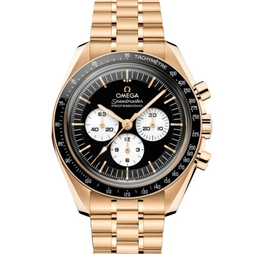 スピードマスター ムーンウォッチ プロフェッショナル 42mm ブラック文字盤 ムーンシャインゴールド