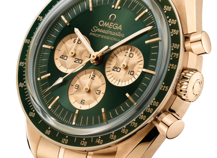 OMEGA スピードマスター ムーンウォッチ プロフェッショナル 42mm グリーン文字盤 ムーンシャインゴールド 310.60.42.50.10.002