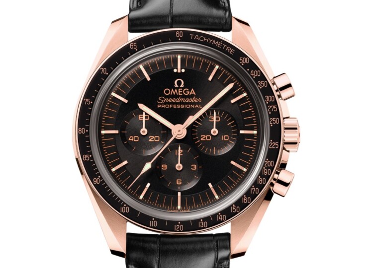 OMEGA スピードマスター ムーンウォッチ プロフェッショナル 42mm ブラック文字盤 セドナゴールド 310.63.42.50.01.001