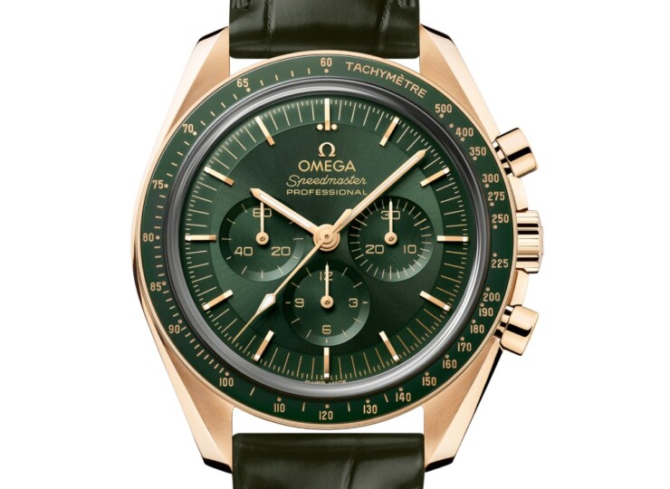 OMEGA スピードマスター ムーンウォッチ プロフェッショナル 42mm グリーン文字盤 310.63.42.50.10.001