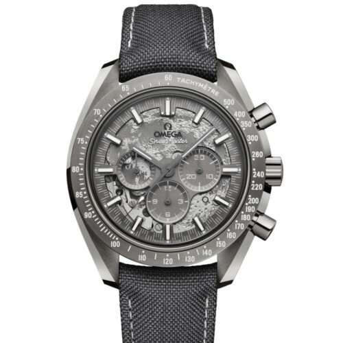 スピードマスター グレーサイドオブザムーン 44.25mm グレー文字盤
