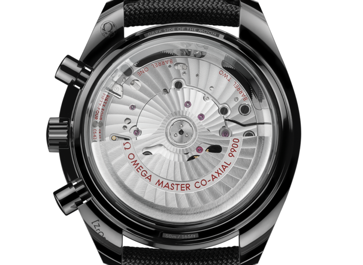 OMEGA スピードマスター ダークサイドオブザムーン 44.25mm ブラック文字盤 ブラックセラミック ナイロンストラップ（キャリバー 9900） 310.92.44.51.01.002