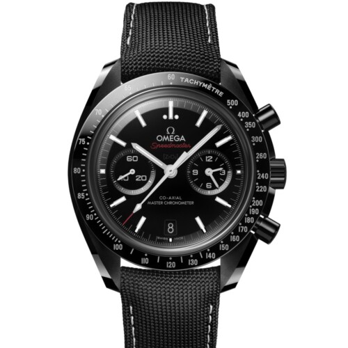 OMEGA スピードマスター ダークサイドオブザムーン 44.25mm ブラック文字盤 ブラックセラミック ナイロンストラップ(キャリバー 9900) 310.92.44.51.01.002
