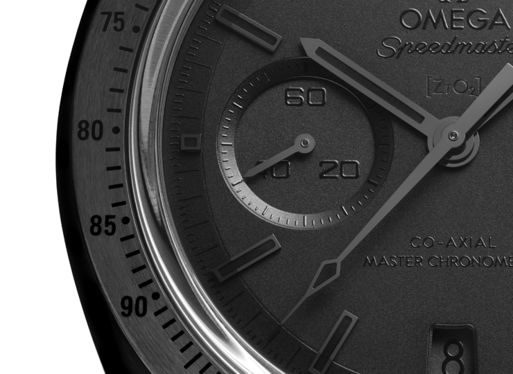 OMEGA スピードマスター ダークサイドオブザムーン 44.25mm ブラック文字盤 ブラックセラミック ナイロンストラップ（ブラックブラック） 310.92.44.51.01.003