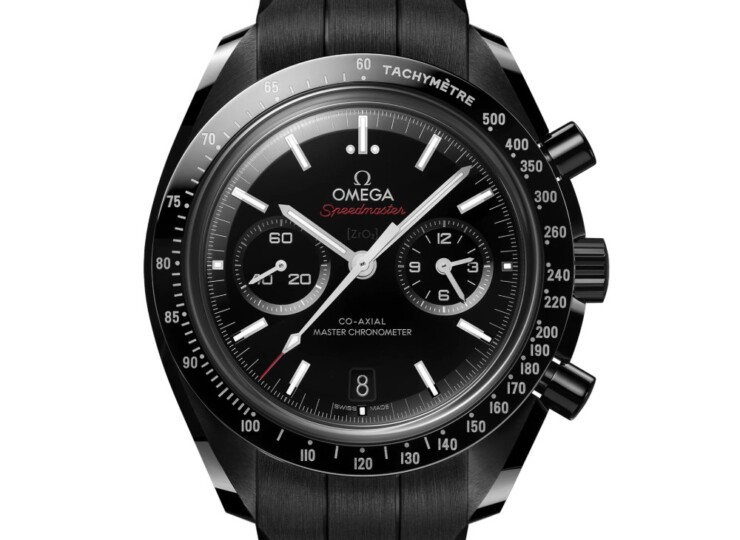 OMEGA スピードマスター ダークサイドオブザムーン 44.25mm ブラック文字盤 ブラックセラミック ラバーストラップ 310.92.44.51.01.004