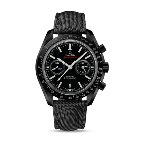 OMEGA スピードマスター ダークサイドオブザムーン 44.25mm ブラック文字盤 ブラックセラミック ナイロンストラップ（キャリバー 9300） 311.92.44.51.01.007