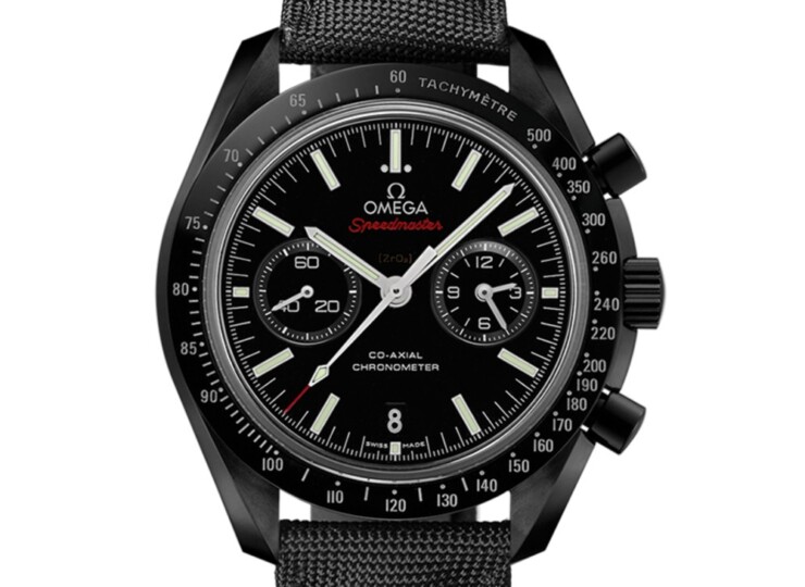 OMEGA スピードマスター ダークサイドオブザムーン 44.25mm ブラック文字盤 ブラックセラミック ナイロンストラップ（キャリバー 9300） 311.92.44.51.01.007