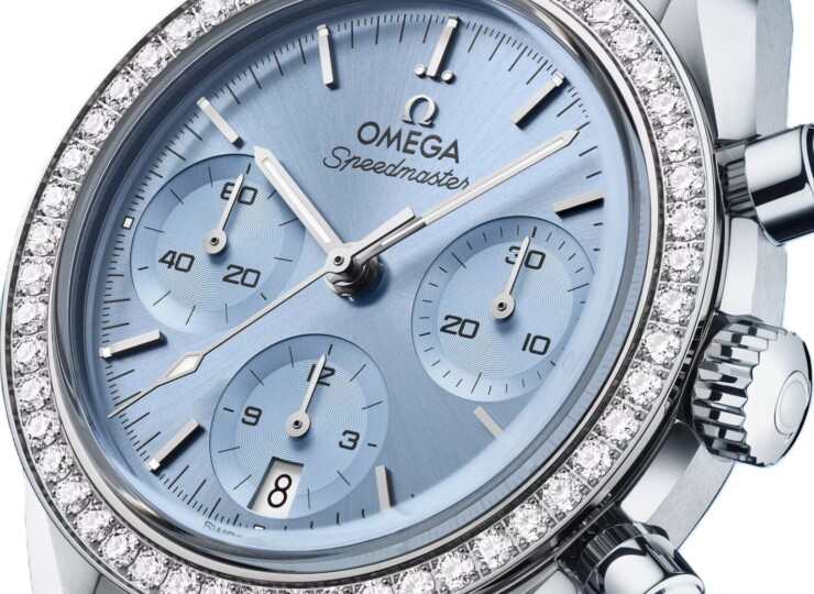 OMEGA スピードマスター 38mm アイスブルー文字盤 324.15.38.50.03.001