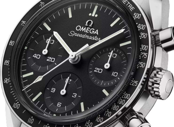 OMEGA スピードマスター 38mm ブラック文字盤 324.30.38.50.01.002