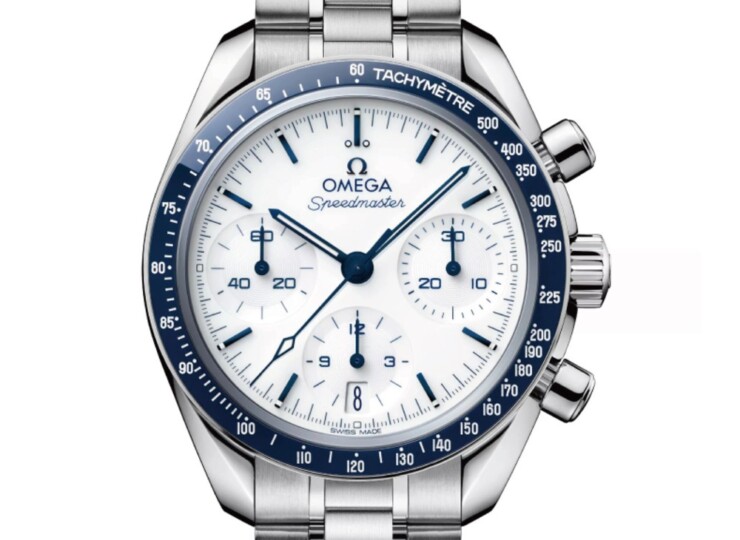 OMEGA スピードマスター 38mm ホワイト文字盤 ステンレススティール ブレスレット 324.30.38.50.04.001