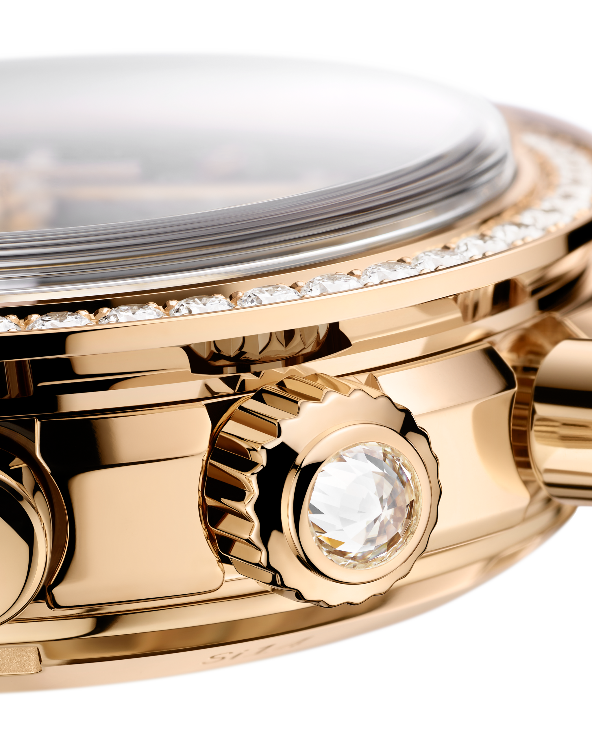 OMEGA スピードマスター 38mm グリーン文字盤 ムーンシャインゴールド アリゲーターストラップ 324.58.38.50.60.001