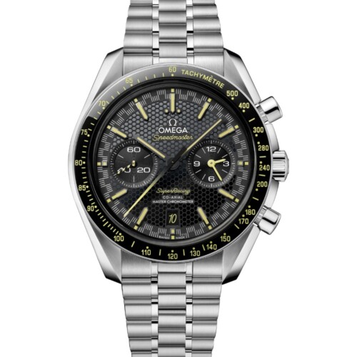 スピードマスター スーパーレーシング 44.25mm ブラック文字盤
