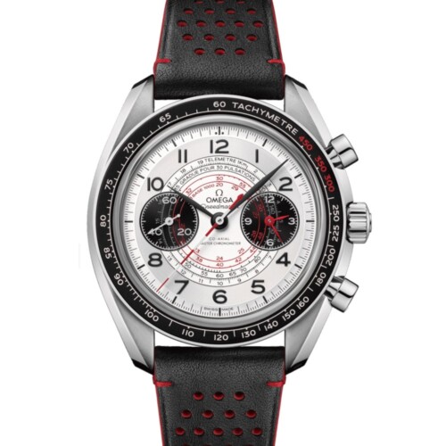 OMEGA スピードマスター クロノスコープ 43mm シルバー文字盤 ステンレススティール ブラック・レザーストラップ 329.32.43.51.02.001