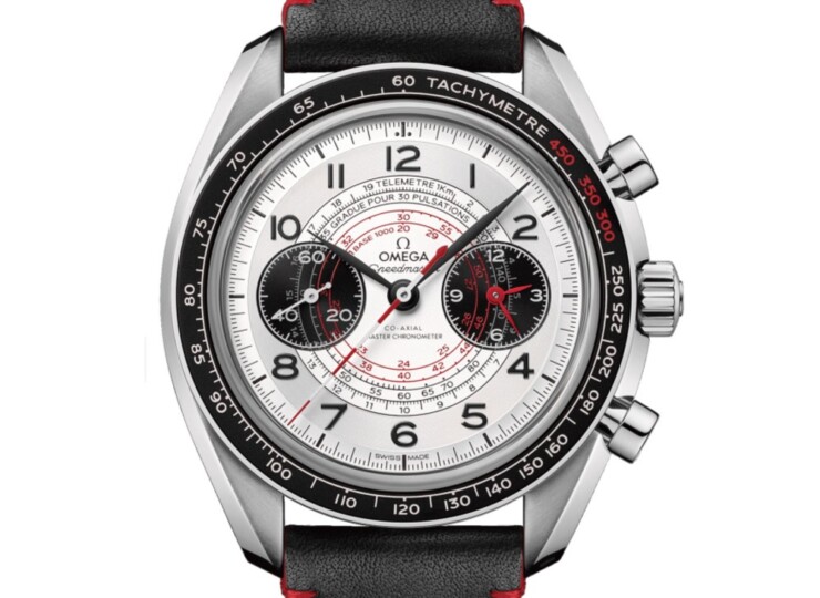 OMEGA スピードマスター クロノスコープ 43mm シルバー文字盤 ステンレススティール ブラック・レザーストラップ 329.32.43.51.02.001