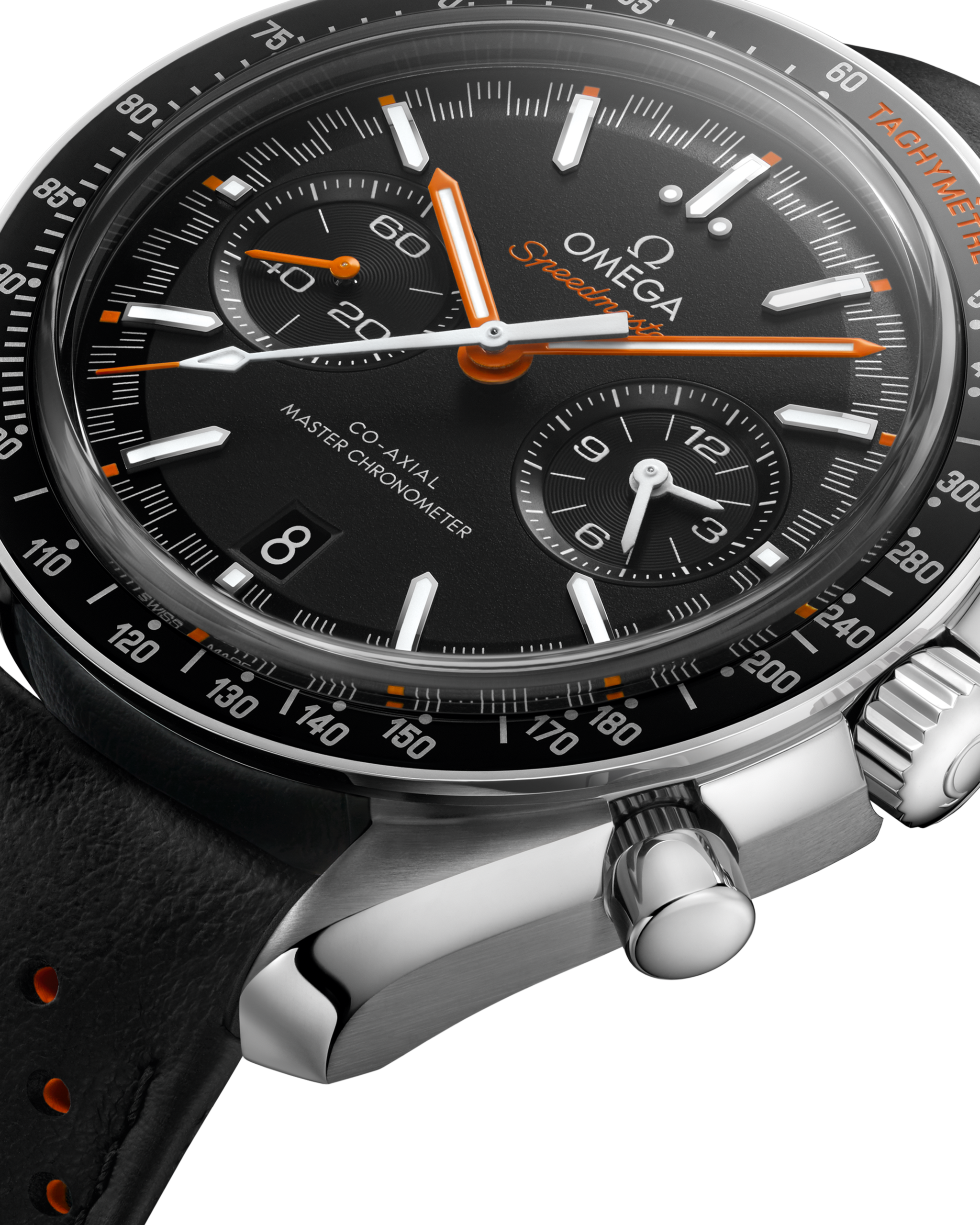 OMEGA スピードマスター レーシング 44.25mm ブラック文字盤 329.32.44.51.01.001