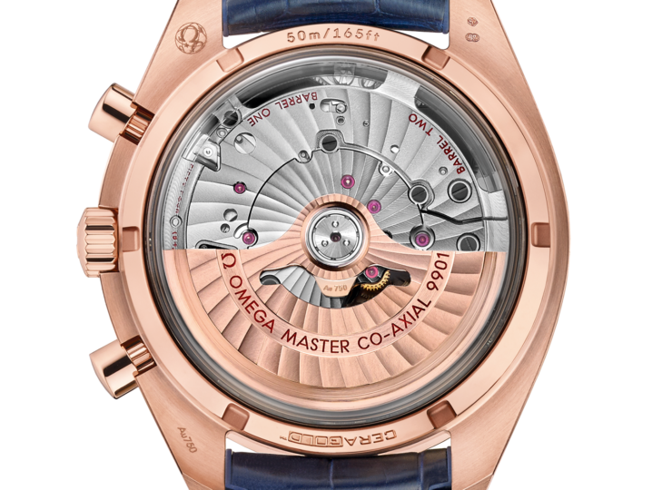 OMEGA スピードマスター レーシング 44.25mm ブルー文字盤 329.53.44.51.03.001