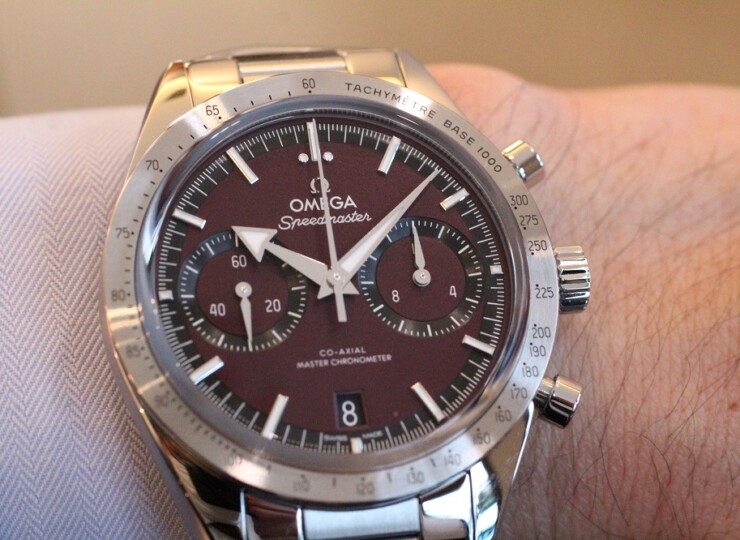 OMEGA スピードマスター '57 40.5mm レッド文字盤 ステンレススティール ブレスレット 332.10.41.51.11.001