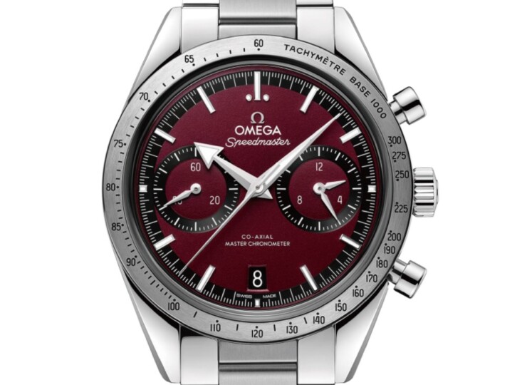 OMEGA スピードマスター '57 40.5mm レッド文字盤 ステンレススティール ブレスレット 332.10.41.51.11.001