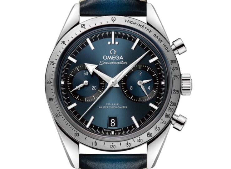 OMEGA スピードマスター '57 40.5mm ブルー文字盤 332.12.41.51.03.001
