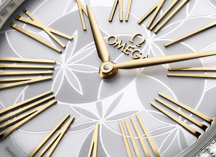 OMEGA デ・ヴィル トレゾア 36mm シルバー文字盤 ステンレススティール ダイヤモンド メッシュブレスレット 428.15.36.60.02.001