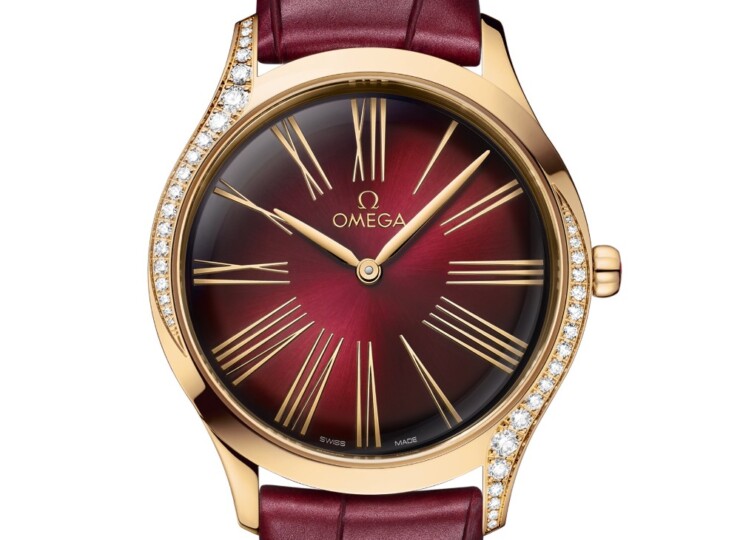 OMEGA デ・ヴィル トレゾア 36mm レッド文字盤 428.58.36.60.11.001