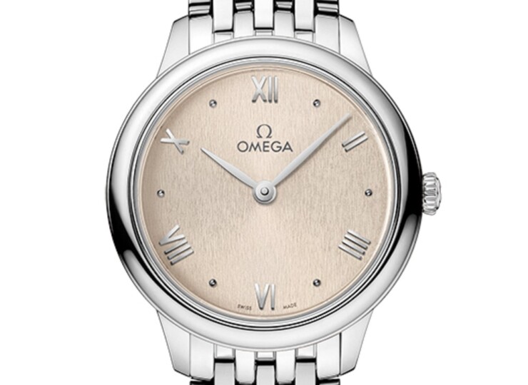 OMEGA デ・ヴィル プレステージ 27.5mm リネンカラー文字盤 434.10.28.60.09.001