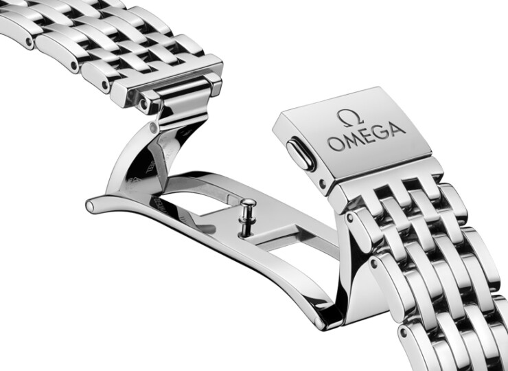 OMEGA デ・ヴィル プレステージ 40mm ブルー文字盤 434.10.40.20.03.001
