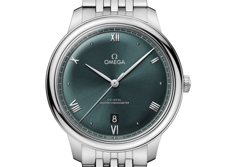 OMEGA デ・ヴィル プレステージ 40mm グリーン文字盤 434.10.40.20.10.001