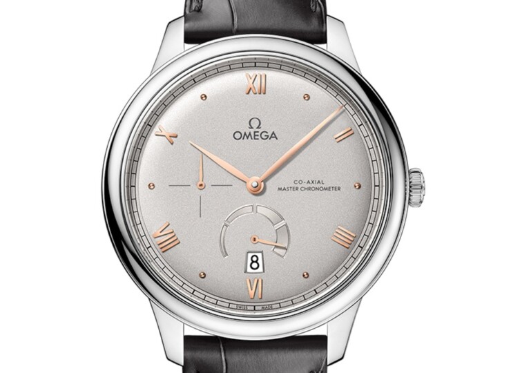 OMEGA デ・ヴィル プレステージ パワーリザーブ 41mm グレー文字盤 434.13.41.21.06.001