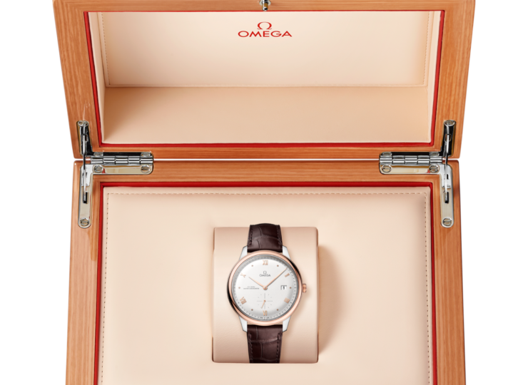 OMEGA デ・ヴィル プレステージ スモールセコンド 41mm シルバー文字盤 434.23.41.20.02.001 外箱