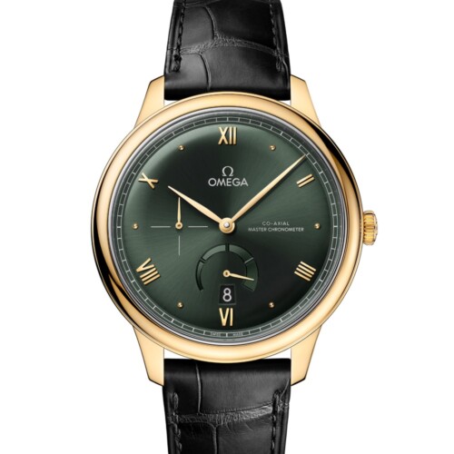 デ・ヴィル プレステージ パワーリザーブ 41mm グリーン文字盤