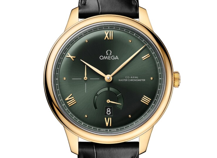 OMEGA デ・ヴィル プレステージ パワーリザーブ 41mm グリーン文字盤 434.53.41.21.10.001