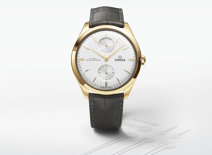 OMEGA デ・ヴィル トレゾア パワーリザーブ 40mm シルバー文字盤 435.53.40.22.02.001