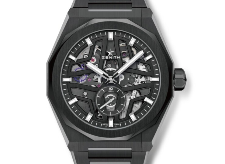 ZENITH デファイ スカイライン スケルトン 41mm スケルトン文字盤 ブラックセラミック 49.9300.3620/78.I001