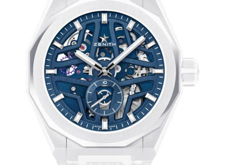 ZENITH デファイ スカイライン スケルトン ホワイトセラミック 41mm スケルトン文字盤 49.9301.3620/79.I001